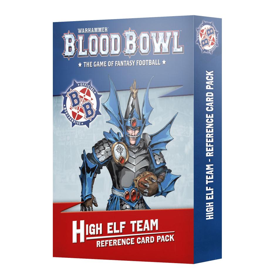 BLOOD BOWL: High Elf Blood Reference Card Pack