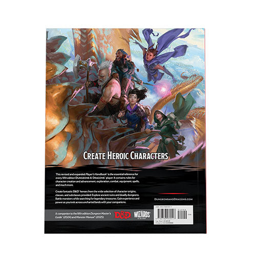 Dungeon and Dragons Players Handbook 2025