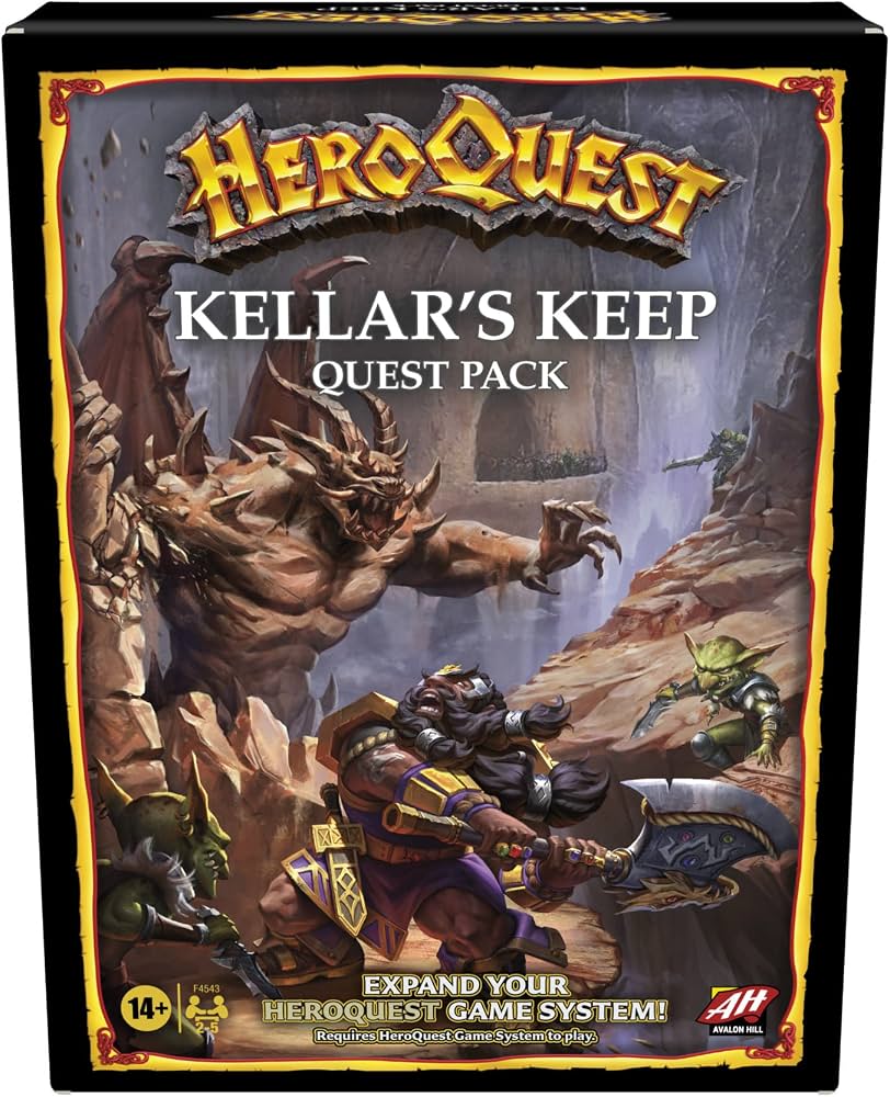 HEROQUEST: Kellar's Keep Quest Pack
