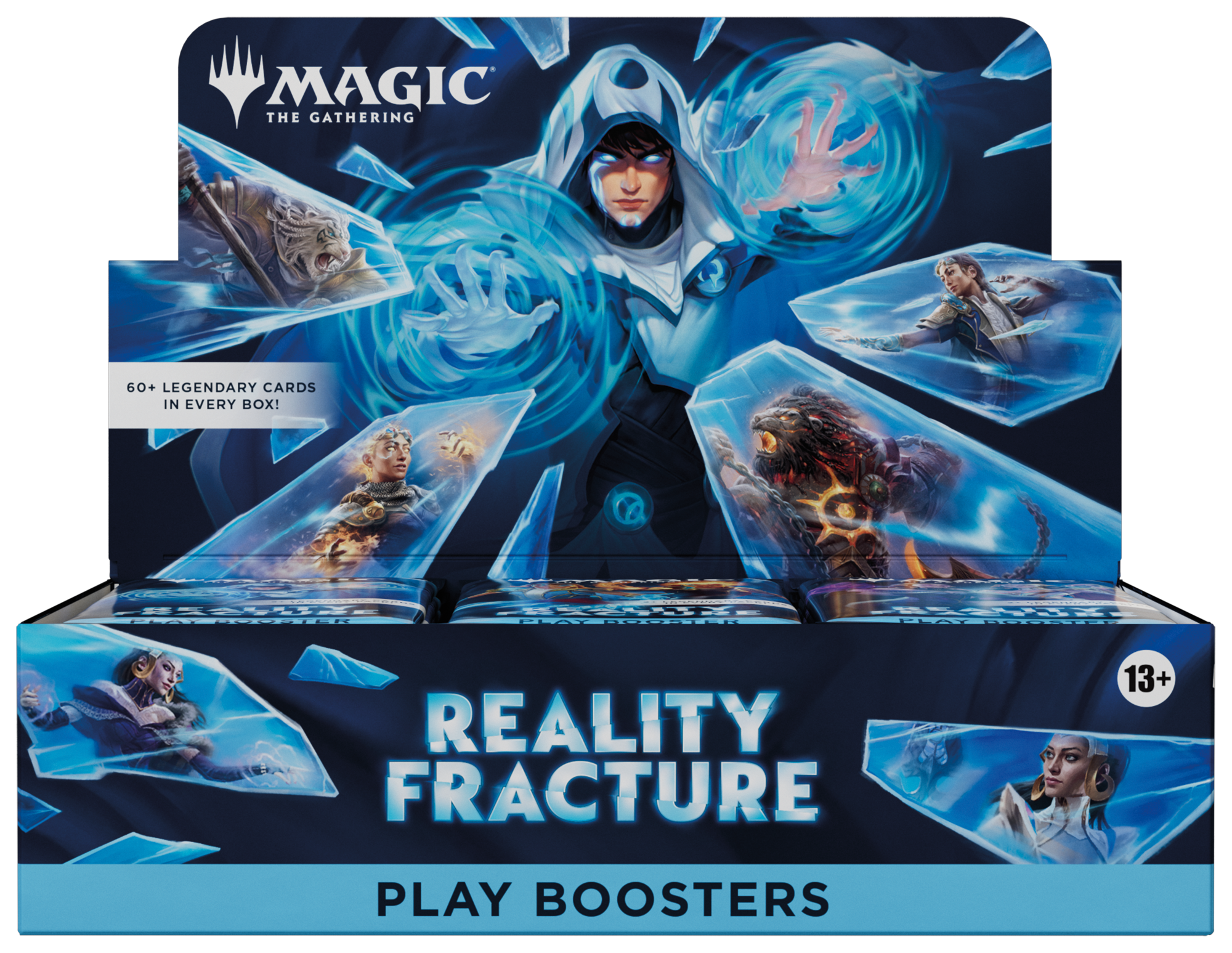 Reality Fracture Play Booster Display box angle 5