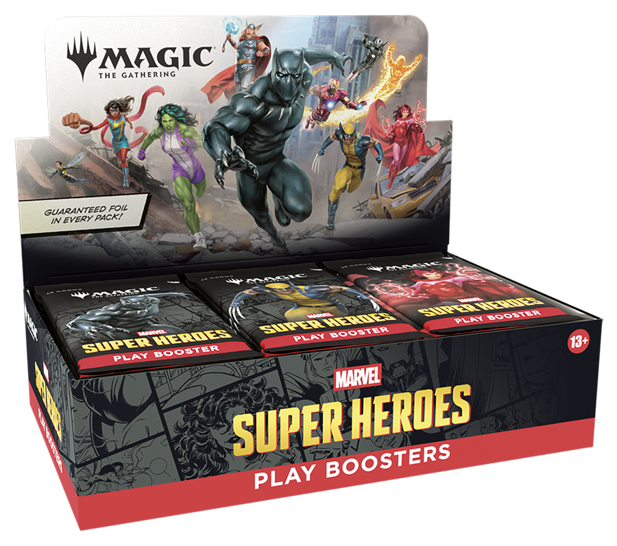 Magic: The Gathering© | Marvel Super Heroes Play Booster Display