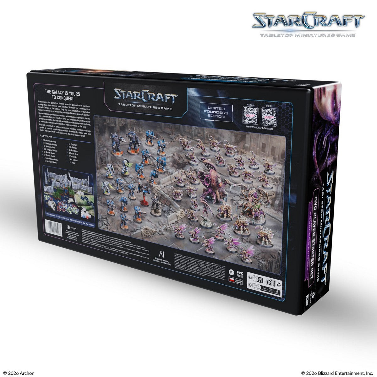 Starcraft: Two Player Starter Set Founders Edition