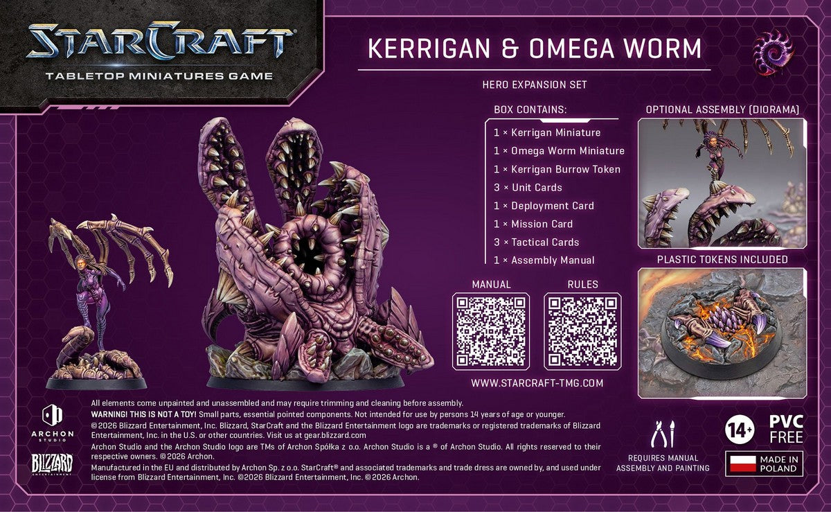 Kerrigan & Omega Worm: Hero Expansion Kit