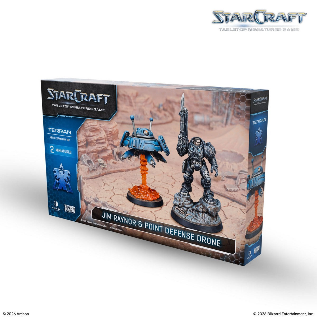 Jim Raynor & Point Defense Drone: Terran Hero Expansion Set
