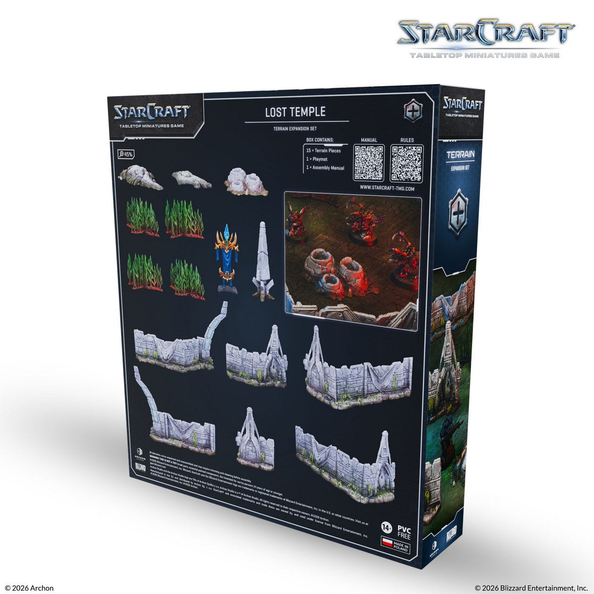 Starcraft: Lost Temple Terrain Expansion Set