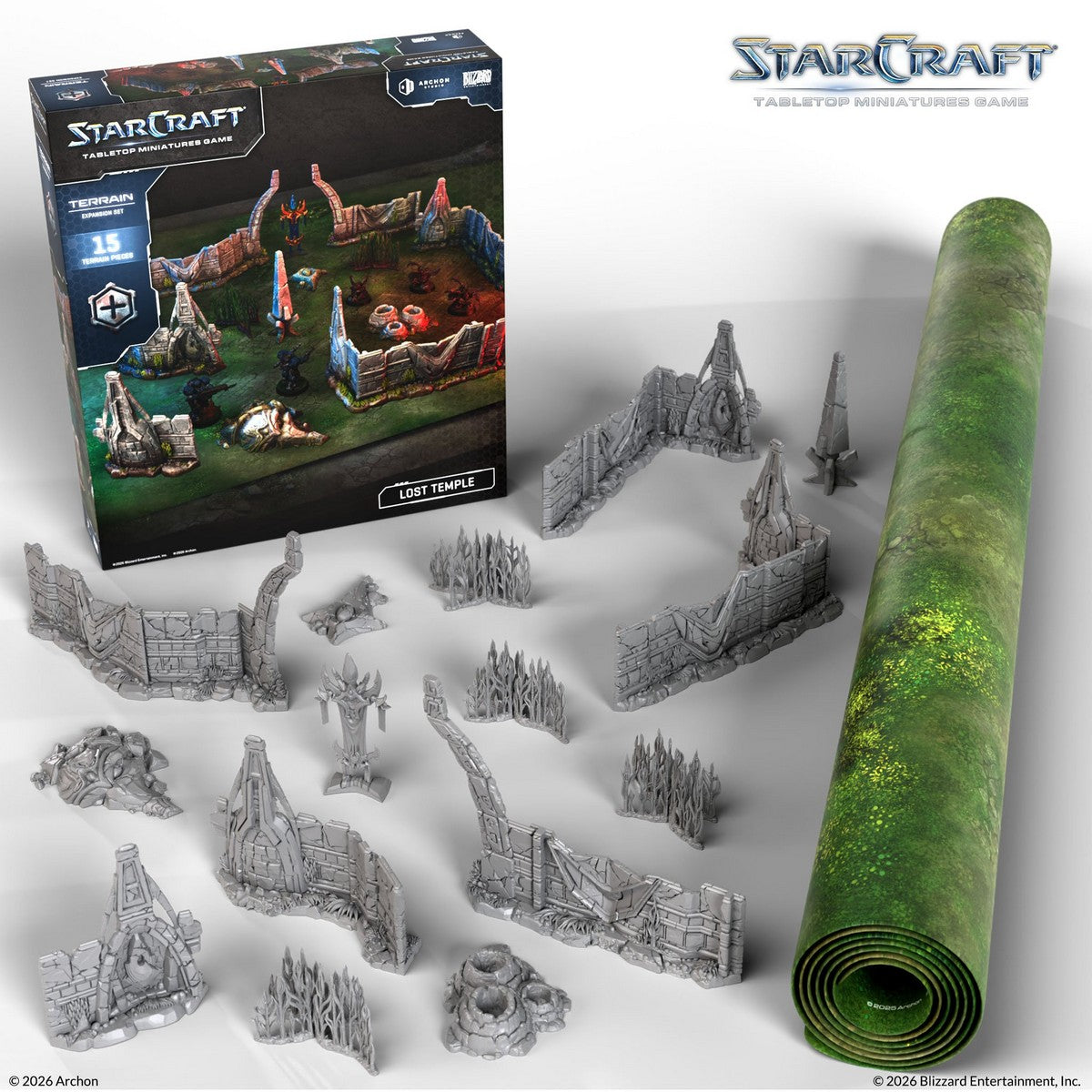 Starcraft: Lost Temple Terrain Expansion Set