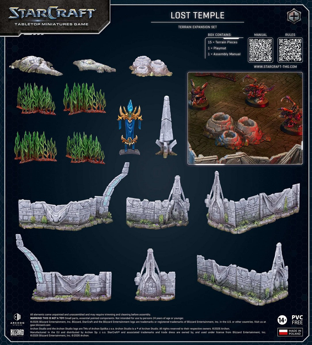 Starcraft: Lost Temple Terrain Expansion Set