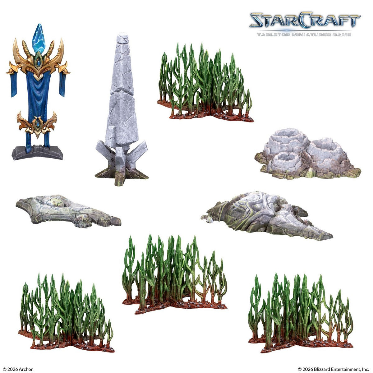 Starcraft: Lost Temple Terrain Expansion Set
