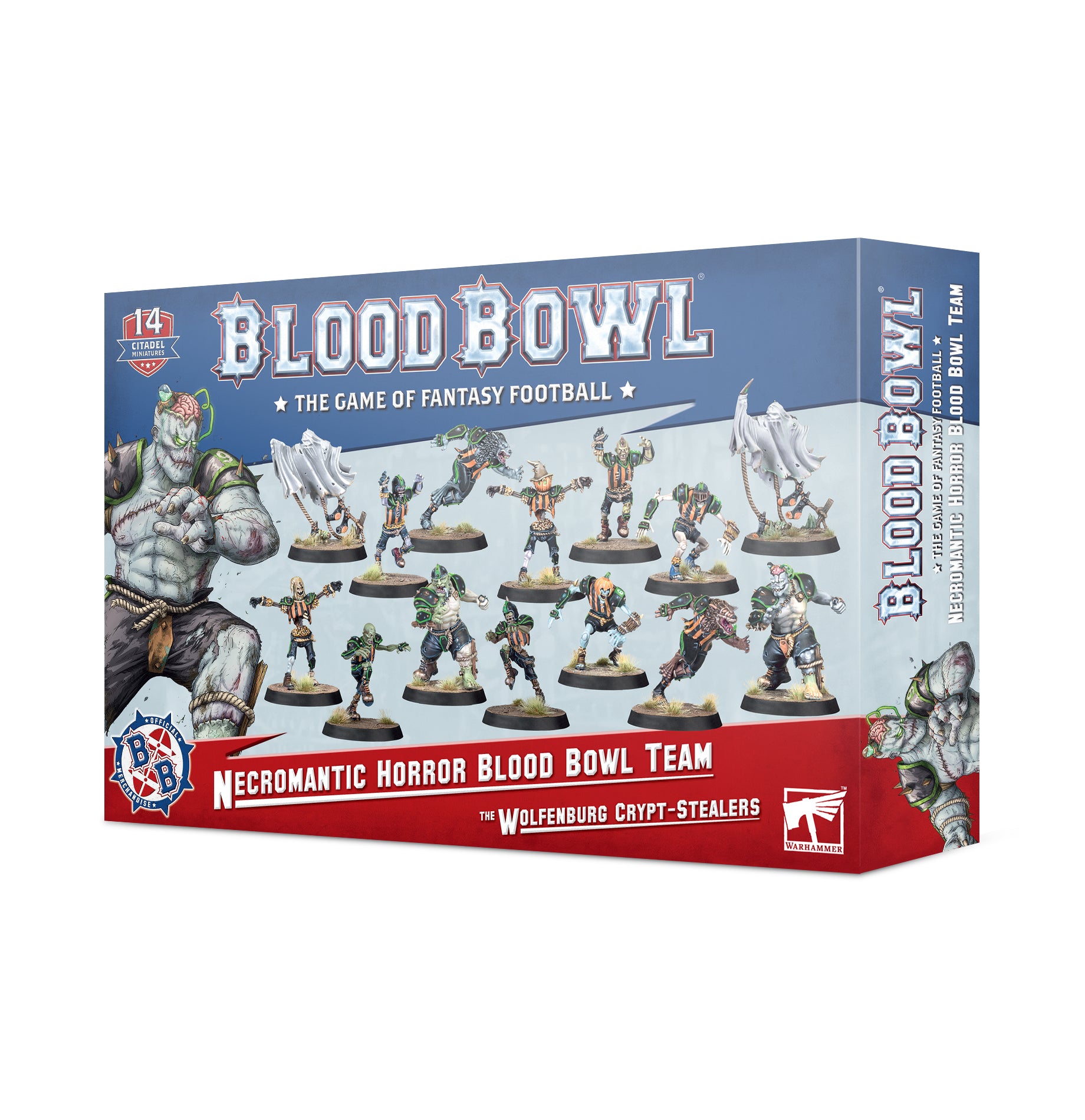 BLOOD BOWL: Necromantic Horror Blood Bowl Team