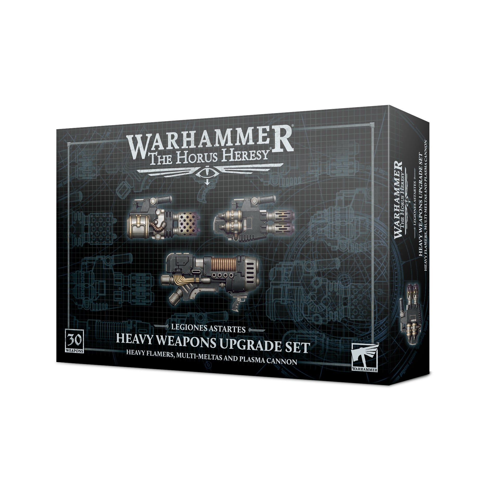 LEGIONES ASTARTES: HEAVY WEAPON UPGRADE SET HEAVY FLAMERS, MULTI MELTAS AND PLLASMA CANNON