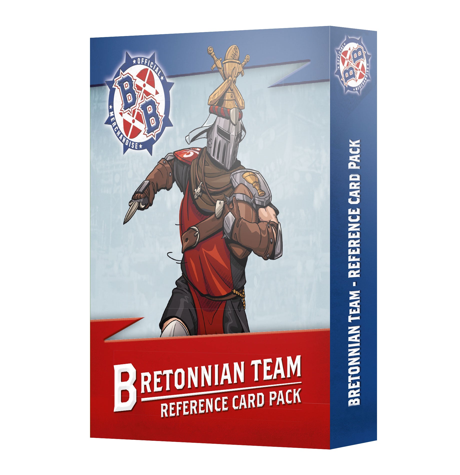 BLOOD BOWL: Bretonian Reference Card Pack