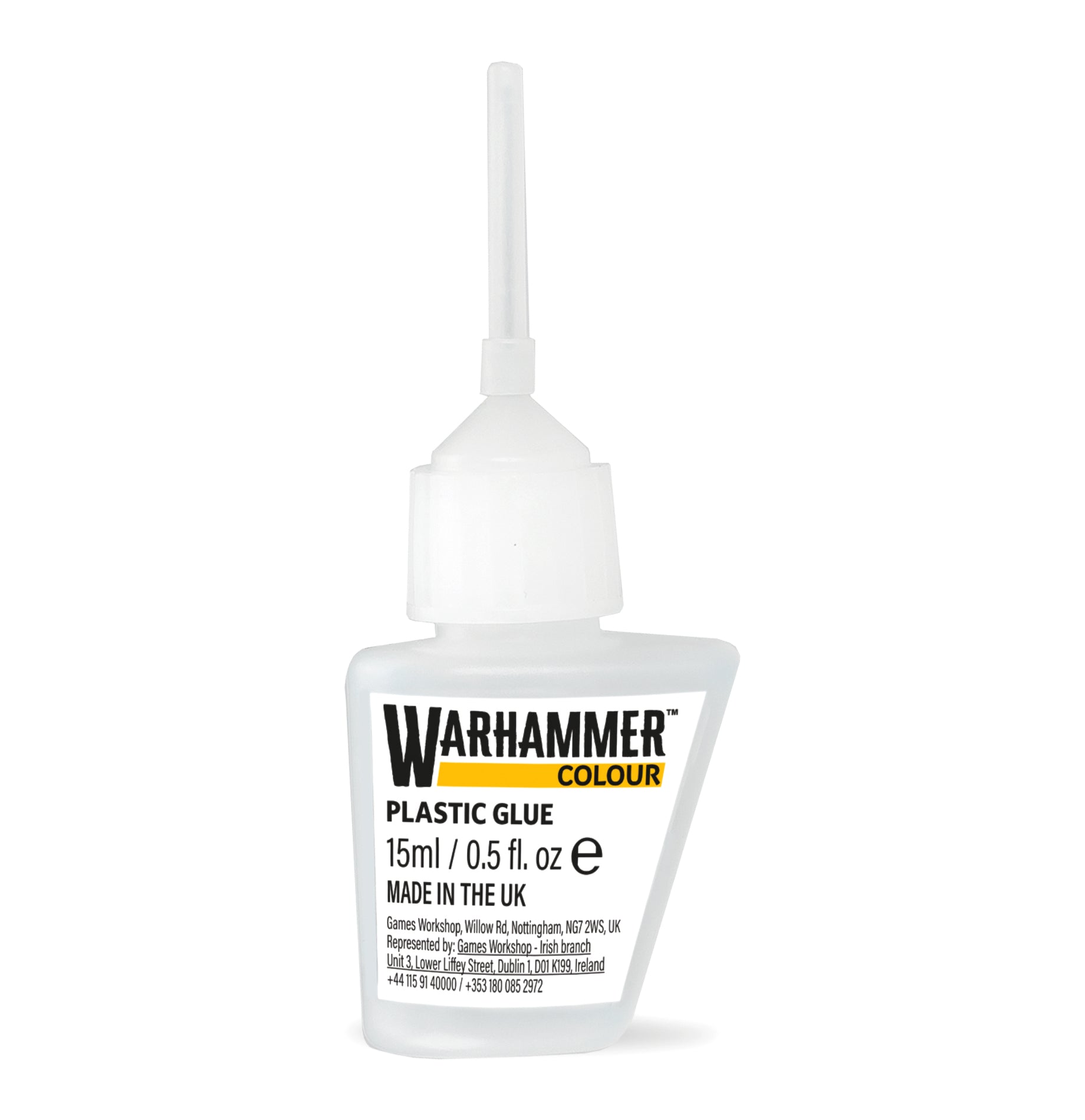 WH COLOUR:PLASTIC GLUE (15g)