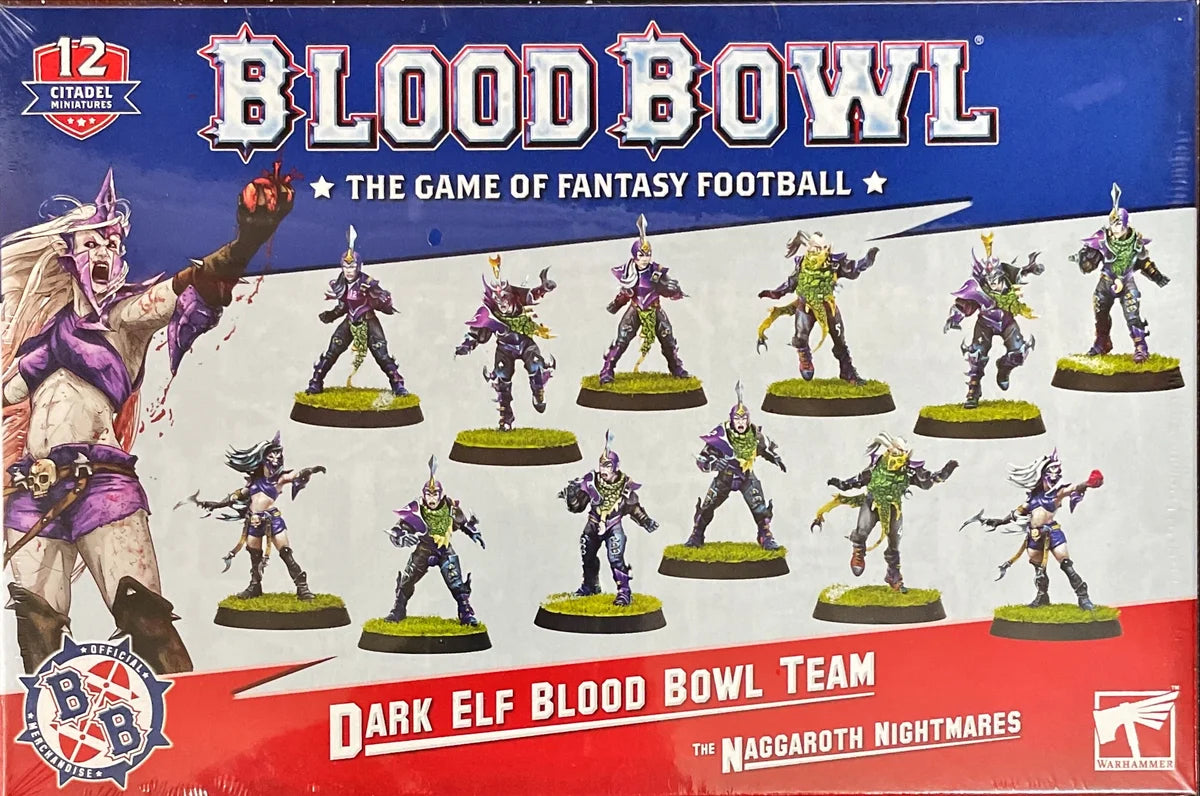 BLOOD BOWL: Dark Elf Blood Bowl Team