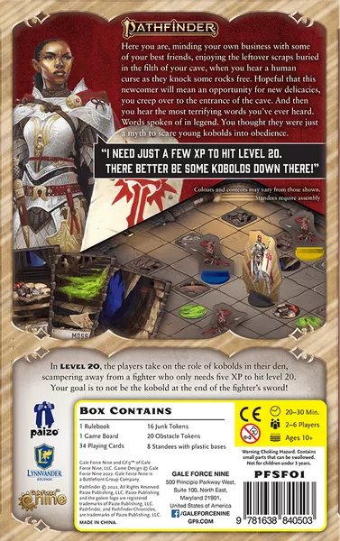 PATHFINDER: LEVEL 20